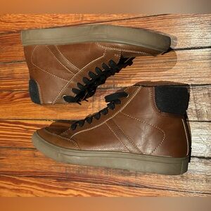 Cognac Brown Sneakers - 8